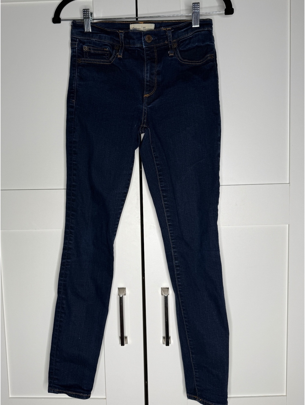 GAP True Skinny Women's Denim Jeans 26R - Picture 4 of 5